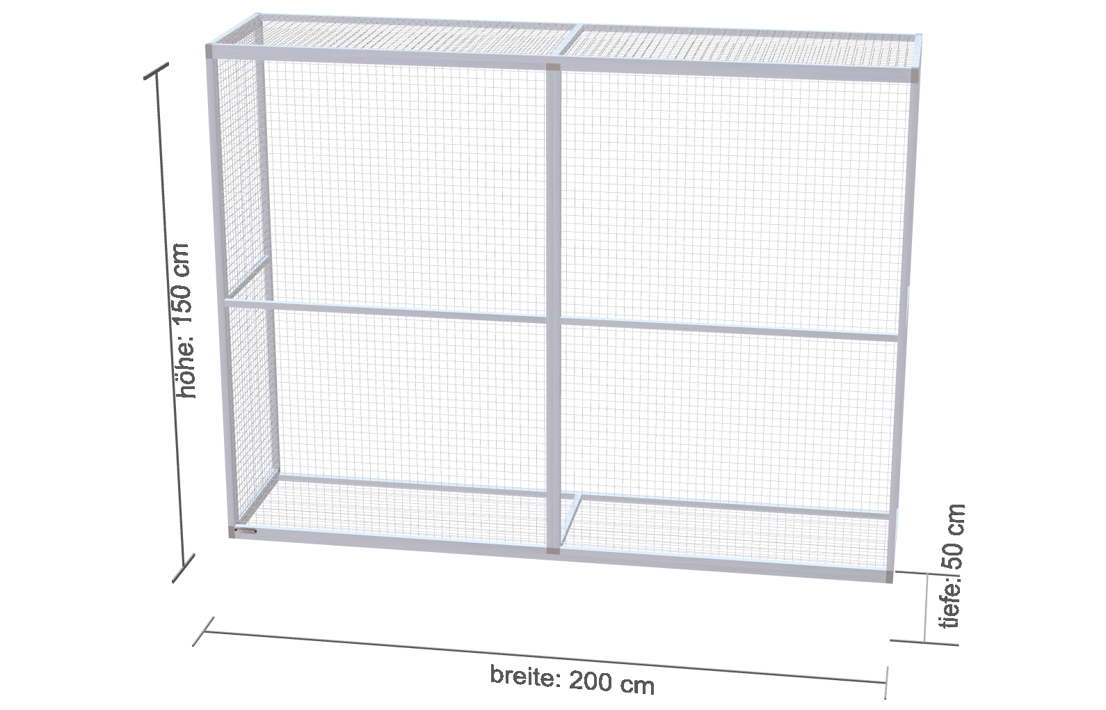 200cm-50cm-150cm