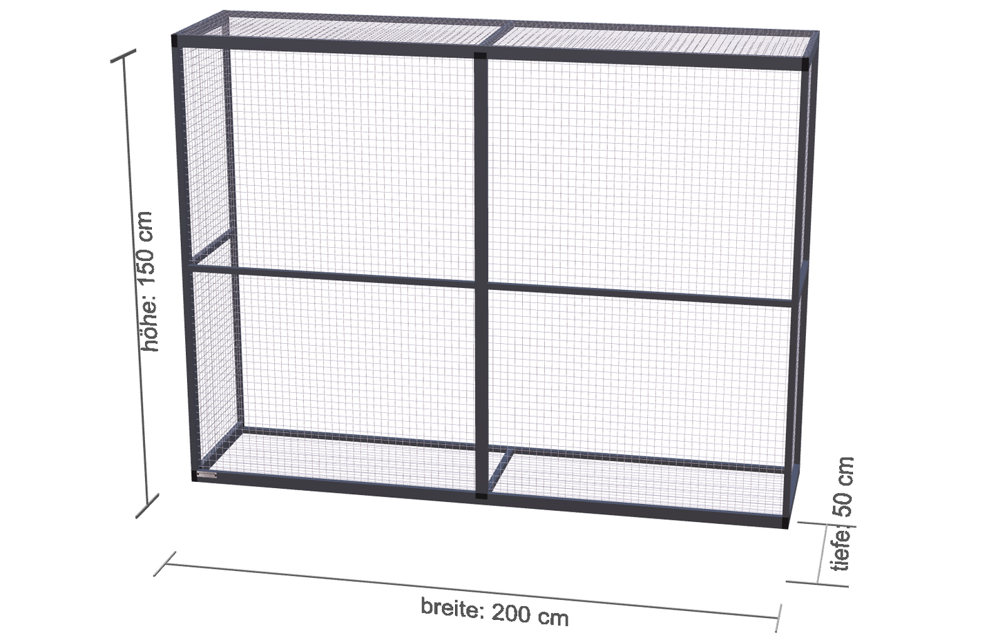 200cm-50cm-150cm