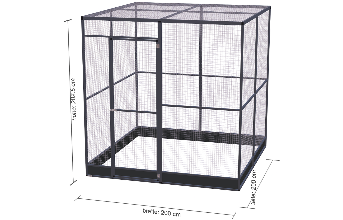 200cm-200cm-200cm