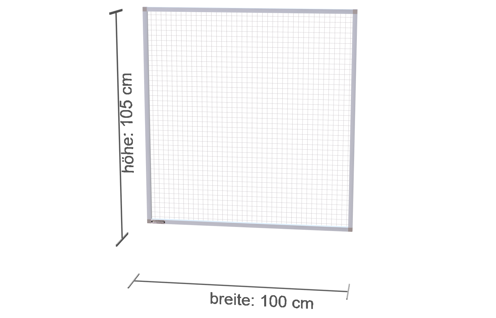 100cm-2.5cm-105cm