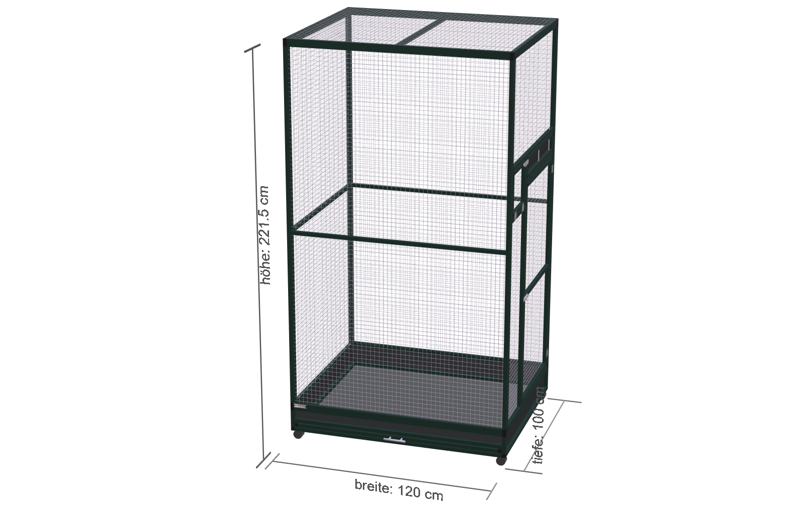 120cm-100cm-220cm