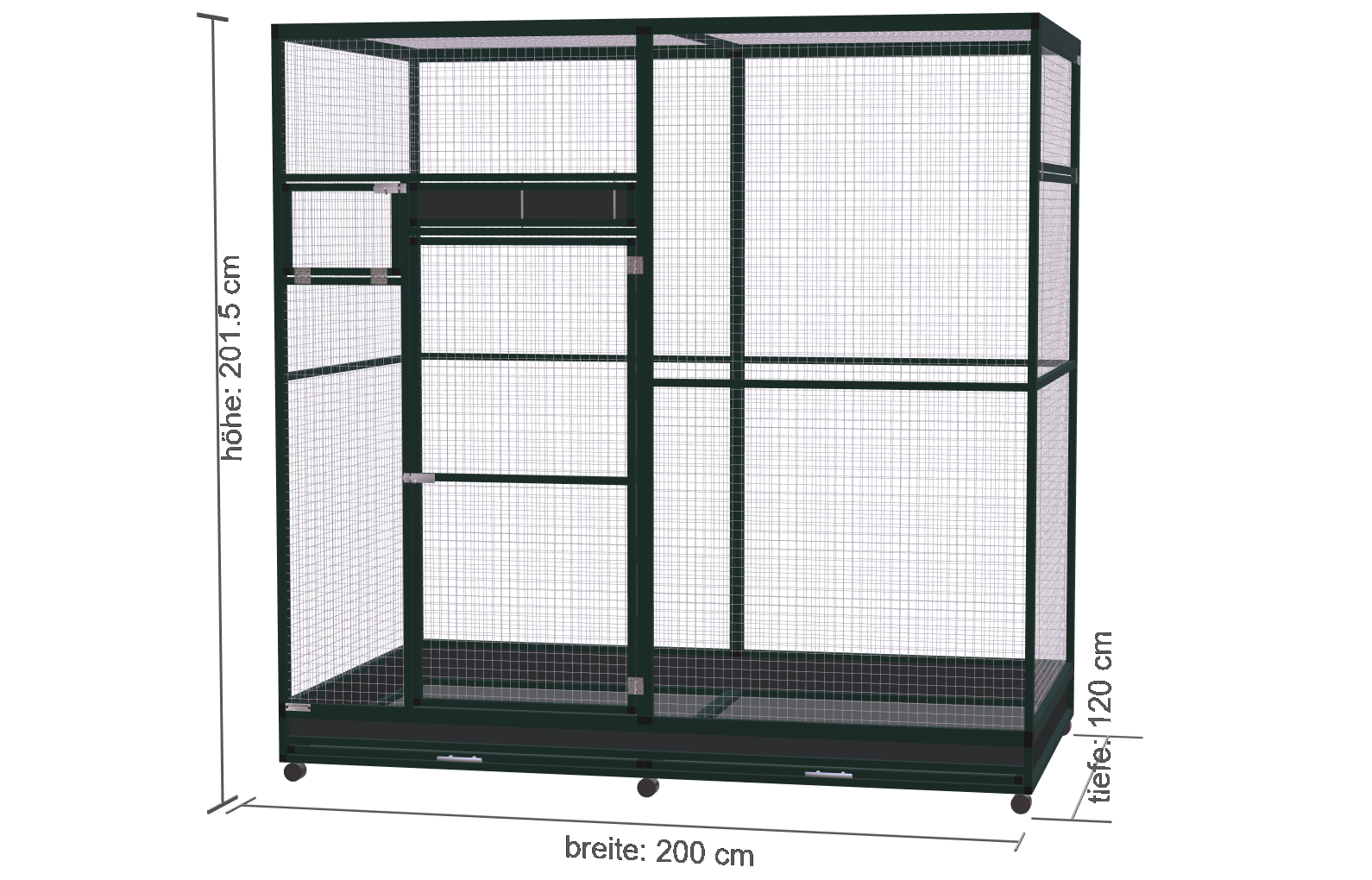 200cm-120cm-200cm