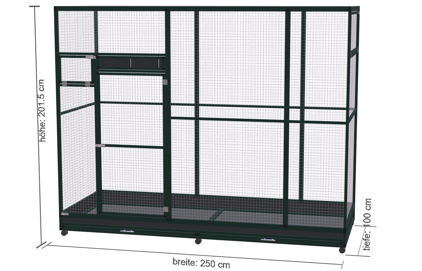 250cm-100cm-200cm