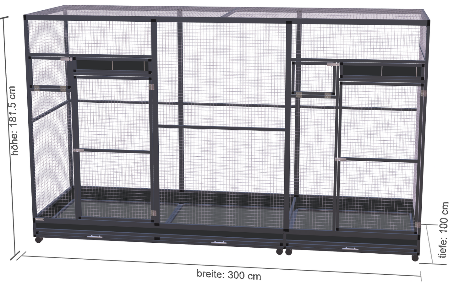 300cm-100cm-180cm