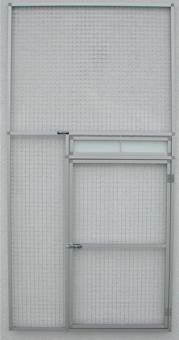 Tür mit 3er Futterwendeplatte 100x300cm 